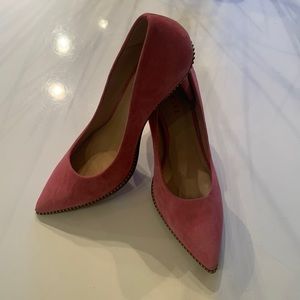 Coach pink heels